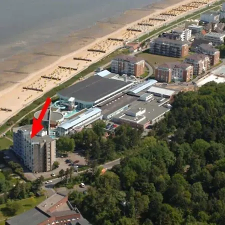 103 Im Haus Seehuette Direkt Am In Duhnen Mit Seesicht In Der Ferne Apartment Cuxhaven