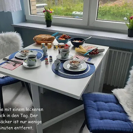 Apartment 103 Im Haus Seehuette Direkt Am In Duhnen Mit Seesicht In Der Ferne Cuxhaven