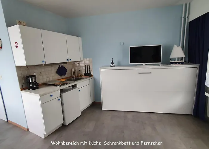 103 Im Haus Seehuette Direkt Am In Duhnen Mit Seesicht In Der Ferne *
